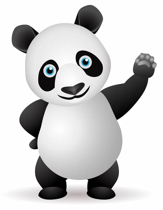 CERCADOR INFANTIL                           Clicau damunt el panda per fer una recerca d'informació